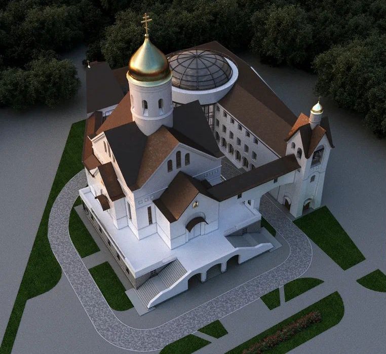 Проект храма прп. Сергия Радонежского в Гольянове