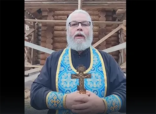 Благодарность настоятеля строящегося храма Покрова в г. Архангельск