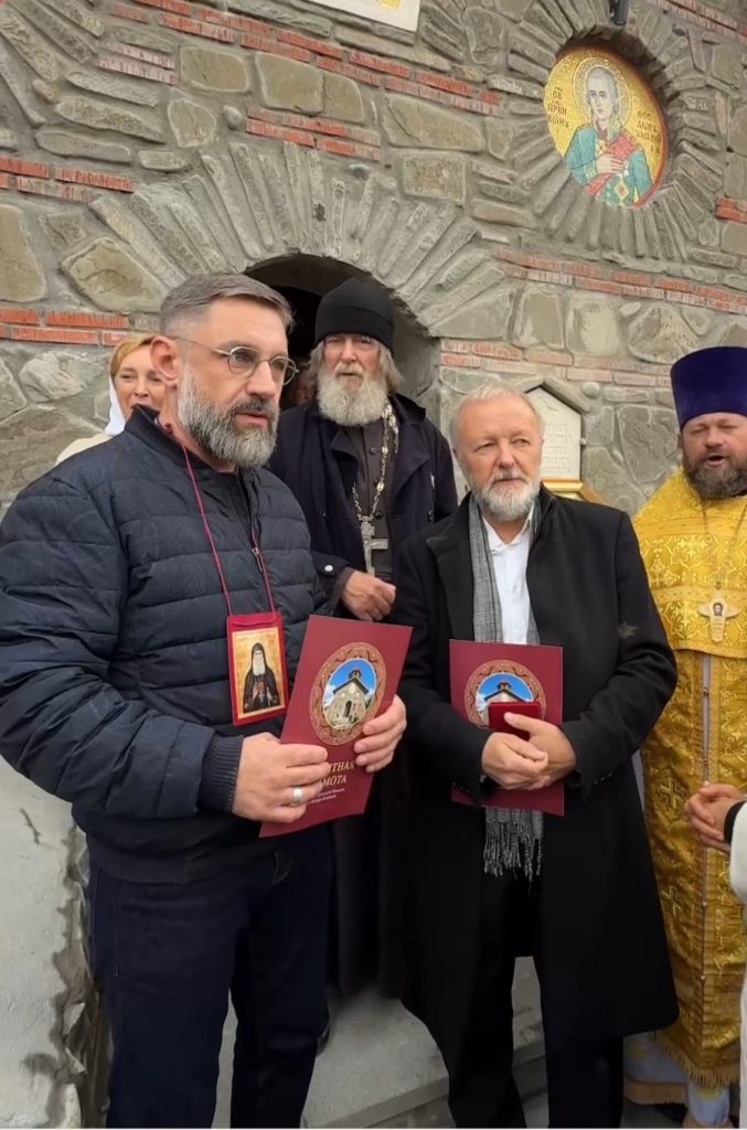 Храм преподобного Гавриила Самтаврийского освящен!