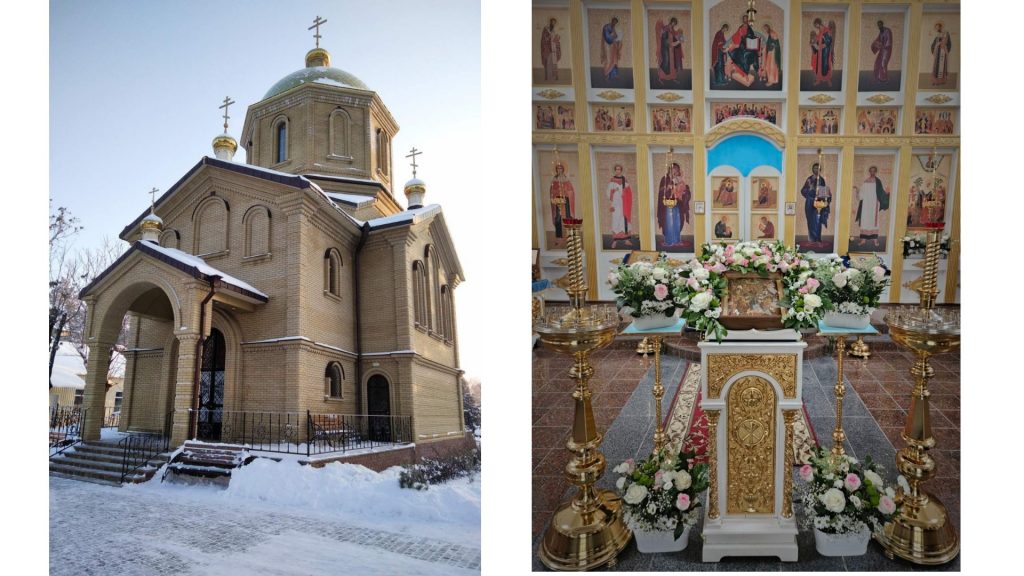 Новый сбор для Свято-Скорбященской церкви в Волновахе: на киоты для 2-х икон Богоматери