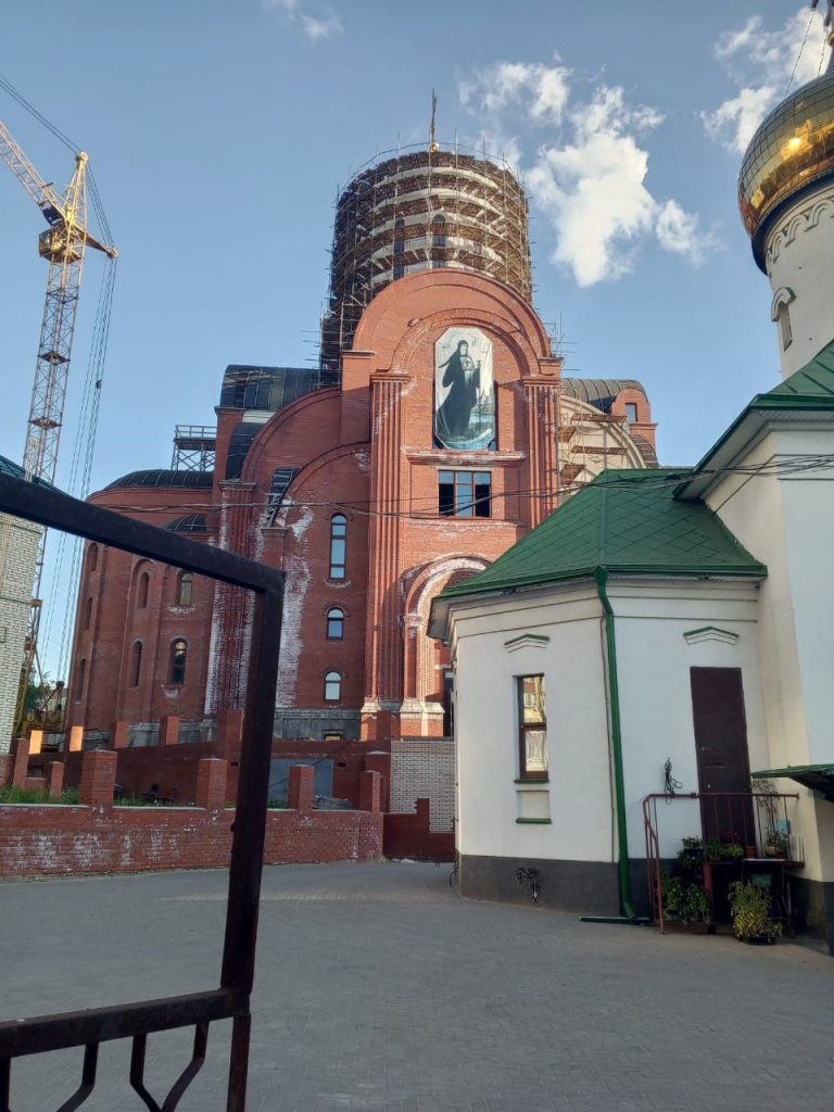 Новый этап помощи строительству храма Святителя Василия Рязанского в Рязани