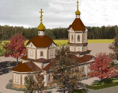 Завершен сбор для храма Рождества Христова в с. Живайкино