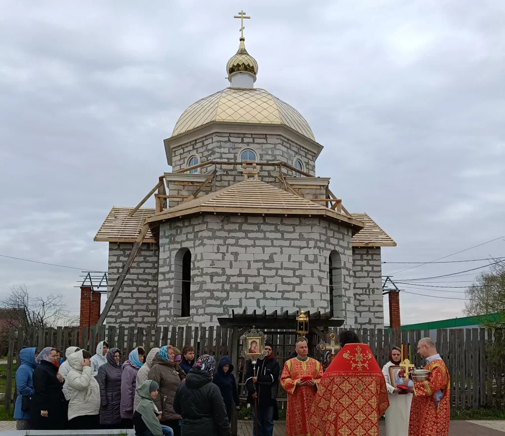 Открыт новый этап сбора для храма Рождества Пресвятой Богородицы в пос. Мичуринский!