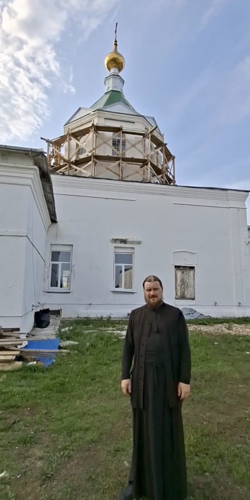 Шатер храма Архангела Михаила в Гавриловом Посаде водружен на место!