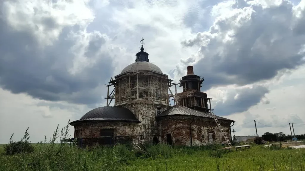 Новый этап сбора для храма Преображения в с. Русская Серда!
