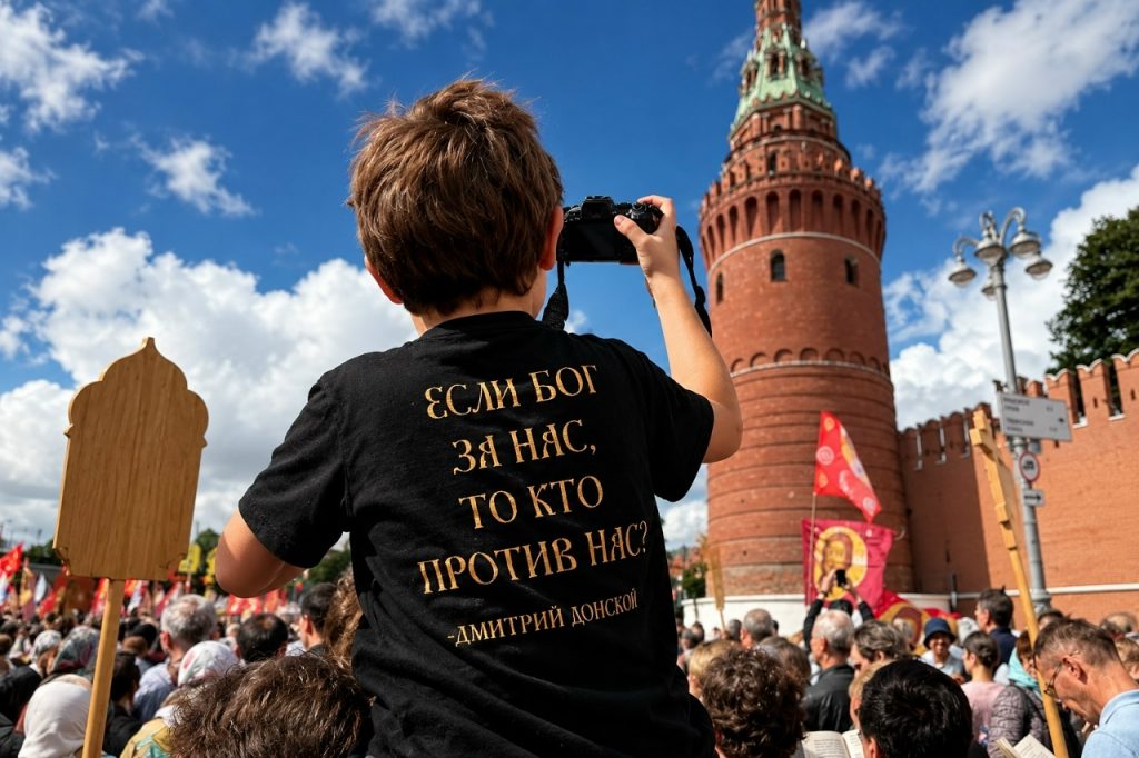 Осенняя Пасха: сотрудники и друзья Фонда прошли Общемосковский крестный ход